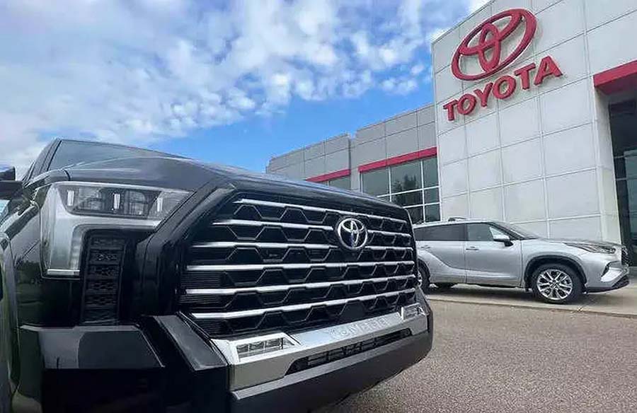 Toyota Achieves Record Monthly Sales in February